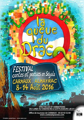 Le festival '' Le bout de la queue du Drac '' contes, poésies, slam en Ségala