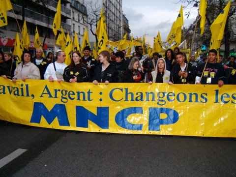 Rencontre du Mouvement Nationel des Chômeurs et Précaires à Metz 