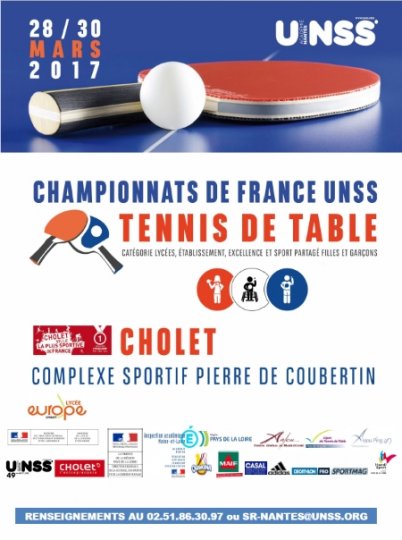 Championnat de France UNSS - Tennis de table.