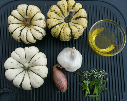 Patisson Farci Au Poulet Et Champignon A La Creme Facile