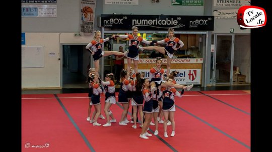 L'équipe senior de #cheerleading@LeMinotaure championne de France 2015 @TvLocale_fr