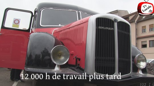 La rencontre européenne d'autocars de collection a eu lieu pour la première fois en France à Haguenau #Tvlocale_fr