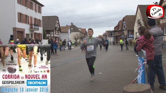 La corrida de Geispolsheim, ce 10 janvier 2016, a réuni 944 participants #TvLocale_fr