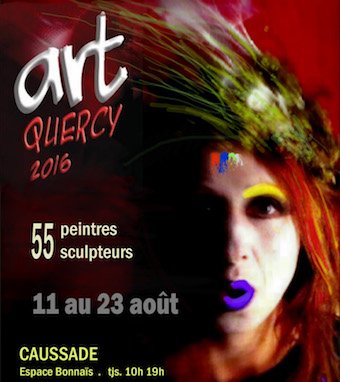 Pour la 3ème fois, Pigment 82, association culturelle de Caussade accueille « Art Quercy », une manifestation d’art contemporain du 11 au 23 août.