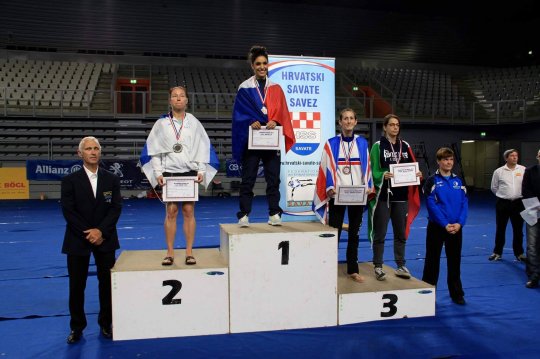 Boxe Française Savate :  Rim RIDANE Championne du Monde 2016 en moins de 60 kg à Varzdin - Croatie @FFSbfDA #TvLocale_fr