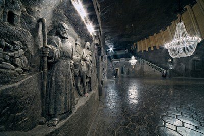 Idée voyage - La mine de sel de Wieliczka, en Pologne, attire un total  record de 1,5 million de touristes