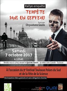 Avis aux détectives amateurs ! Rallye-enquête Toulouse Polars du Sud - Quai des Savoirs 2017 le 7 octobre 2017