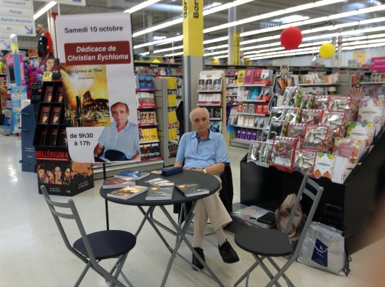 Chronique littéraire : rencontre avec Christian Eycloma, auteur de ''hard-fiction''. 