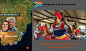 Les Boudubouts avec les écoles de danse traditionnelle du peuple Basotho d'Afrique du Sud