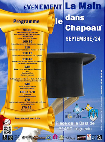 Galerie 21 #Balma: ''La Main dans le Chapeau'' Samedi 24 septembre 2016 à Léguevin