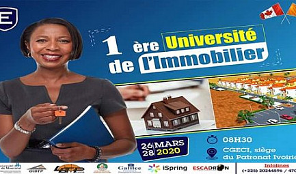 COTE D’IVOIRE IMMOBILIER : L’INSTITUT ETHSUN LANCE LA PREMIERE UNIVERSITE DE L’IMMOBILIER