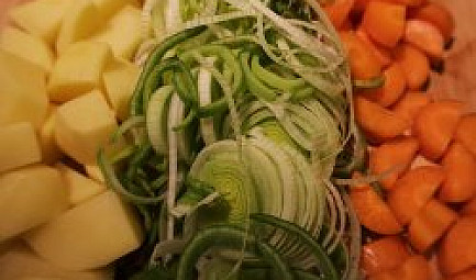 Il fait froid - soupe de légumes express - 15 minutes, délicieuse