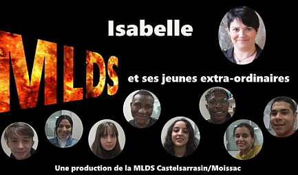 Pour être parmi les 10 finalistes, il nous faut votre soutien : les jeunes de la MLDS du Lycée Jean de Pra..