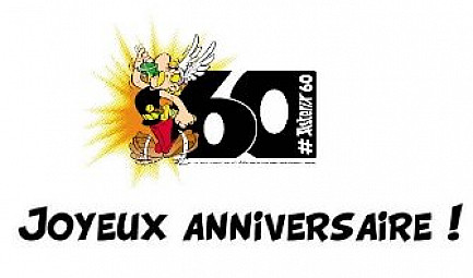 Joyeux anniversaire Astérix.