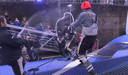 ''Brest-Atlantiques-2019 '' seconde place pour MACIF après un final serré avec Actual Leader qui se classe..