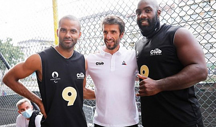 Le Club Paris 2024 a offert la première expérience exceptionnelle à ses membres: un défi sportif avec To..