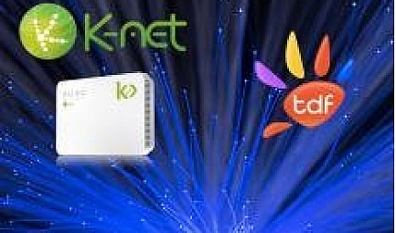 Les Partenariats de TDF: l’Opérateur K-NET commercialisera ses Offres sur tous les Réseaux Fibre de @T..