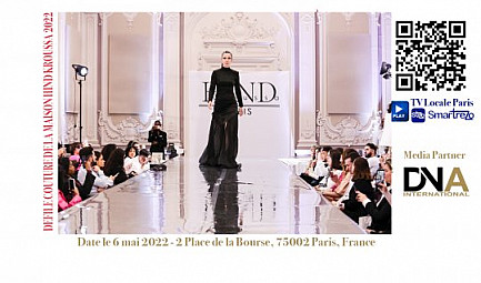 ​​​​​​​Défilé Couture de la maison HIND KROUSSA PARIS - Collection Printemps Été 2022