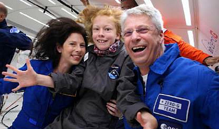 Le bonheur de huit enfants handicapés en apesanteur à bord de l’avion d’Air Zero G @Localinfo.fr @Air..