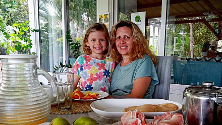Rodrigues : Un séjour inoubliable à Ti Graviers pour Carine Charron et sa fille : Entre nature, aventure et découvertes familiales