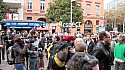 Barrage de Sivens, manifestation du 8 novembre 2014 à Toulouse  ' Paix Amour Respect'