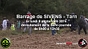 ZAD Barrage de Sivens dans le Tarn: Suite au propos de la veille de la Ministre Ségolène ROYAL les Opposants pensaient que la journée serait calme !!!