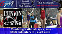 Gymnastique Tumbling: Perrine MARPINARD de l'Union Gym en Nationale 15-17ans le 9 avril 2016 à Colomiers @FFGymnastique 