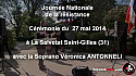 Hommage aux Résistants de la seconde guerre mondiale à La Salvetat-Saint-Gilles en Haute-Garonne avec la Soprano Veronica Antonelli