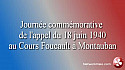 Journée commémorative  de l'appel du 18 juin 1940 à Montauban