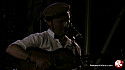 Victor Brox et The Harpsliders pendant le Festival de Jazz Off 2010 