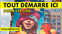 Acteurs-Locaux Les FUSOTISTES   16  PENNSYLVANIE  - PHILADELPHIE  la plus grande ville  Riche en Histoire