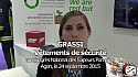 Vidéo 1'45''. Grassi, vêtements de sécurité au Congrès National des Sapeurs Pompiers d'Agen. 