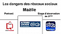  Les dangers des Réseaux Sociaux  par Maëlle - Stage d'observation de 3ème - TvLocale - Acteurs Locaux - Smartrezo