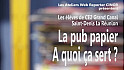 Atelier Web Reporter CINOR - La pub papier, à quoi ça sert ? – CE2 Grand Canal