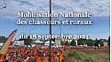TV Locale Hauts-de-France sur Smartrezo :  Discours de Willy Schraen Président de la Fédération Nationale des Chasseurs à la Mobilisation du 18 septembre 2021 à Amiens. @WillySchraen @ChasseursFrance