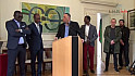 L'équipe nationale féminine de HandBall du Sénégal reçue à Nantes en présence de Amadou Diallo Consul Général du Sénégal &am