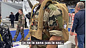 TV Locale Paris - le Sac-à-Dos révolutionnaire GRAVIPACK Brevet Français était présent à Eurosatory