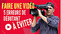 TV Locale Centre-Val-de-Loire - FORMATION AUDIOVISUEL : les 5 ERREURS que vous devez ABSOLUMENT éviter pour Faire une VIDÉO
