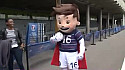 @Toulouse : le #TrophyTour de l'@Euro2016 présent à la gare Matabiau #TrainsExpo - Video #TvLocale_fr