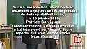 Interview de Patrice Garrigues, Conseiller r&eacute;gional de la r&eacute;gion Occitanie, apr&egrave;s son intervention avec les Jeunes Reporters de l'&eacute;cole George Sand Verlhaguet- Montauban.