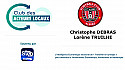 Acteurs Locaux 82 - Christophe DEBRAS et Lorène TRUILHE - Equipe Féminine - Club de Foot d'Albias 