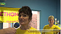 Edition du Téléthon 2017 à Arques - Saint-Omer: la coiffeuse du Téléthon Sylvie Grossier au micro de TvLocale OdopalTV