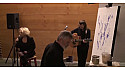 Performance de Jean-Claude Bertrand accompagné de la chanteuse Florence Davis et du Guitariste Olivier