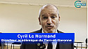 Acteurs Locaux Tarn-et-Garonne -  Cyril Le Normand Dasen 82 très engagé dans la citoyenneté au 'Salon du Libre Défense Zone'