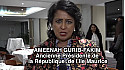 Itw d'Ameenah GURIB-FAKIM ancienne Présidente de la République de l'île Maurice à la Conférence du C.E.P.S au siège de l'UNESCO à Paris. @aguribfakim