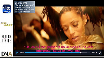 Tv Locale Martinique - ''Belles d'Âme'' présente un Clip de Laurie Jam interprète ''Sa pa fè mwen mal''