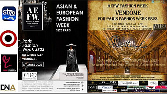 Tv Locale Paris - AEFW presents ASIAN AND EUROPEAN FASHION WEEK SS23  - The Westin Vendôme Paris -  House of Mariana BY Mary Lu - Collection Freedom