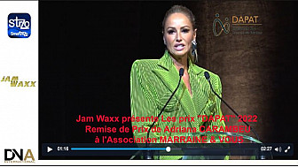 Tv Locale Paris - Jam Waxx présente Les prix ''DAPAT'' 2022 - Remise de Prix de Adriana CARAMBEU à l'Association MARRAINE & VOUS