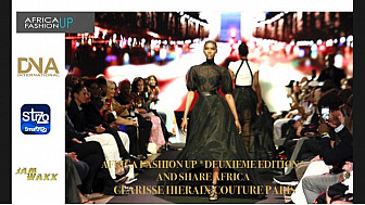 Tv Locale Paris - AFRICA FASHION UP *DEUXIEME EDITION* AND SHARE AFRICA - CLARISSE HIERAIX COUTURE PARIS