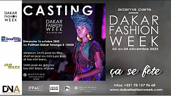Tv Locale Sénégal - DAKAR FASION WEEK CASTING 2022 - 20 ème Edition - Dakar (Sénégal)